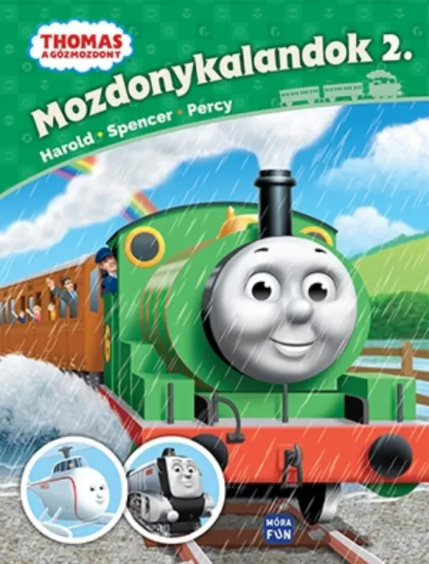 Kedvezmény Thomas: Mozdonykalandok 2. - Harold - Spencer - Percy