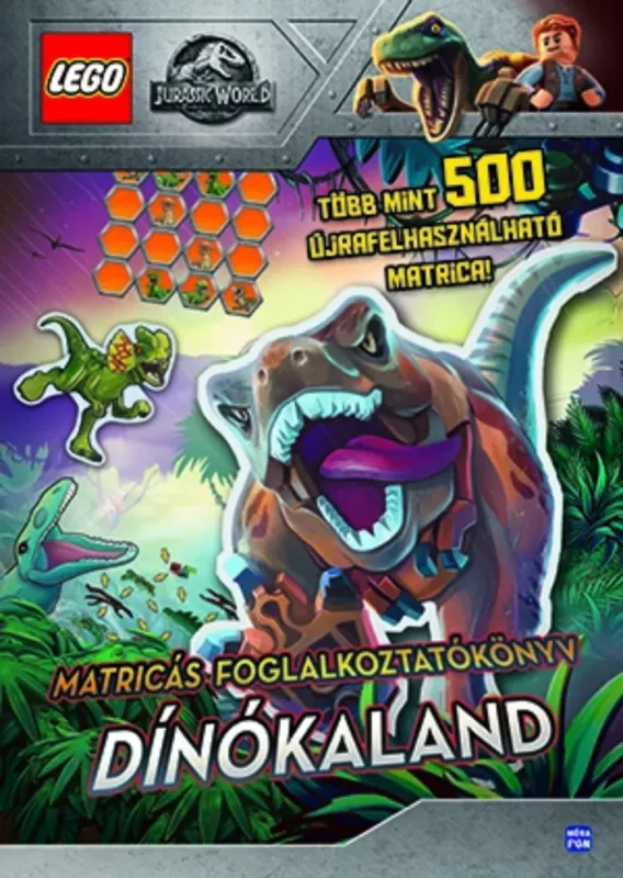 LEGO: Jurassic World - Dínókaland - Matricás foglalkoztatókönyv Legkelendőbb