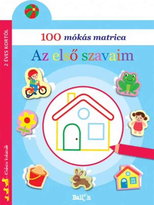 Expressz kézbesítés 100 mókás matrica - Az első szavaim (Matricás Foglalkoztató)