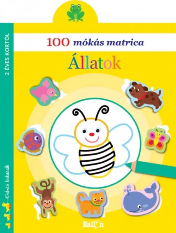 100 mókás matrica - Állatok (Matricás Foglalkoztató) Nézd meg most