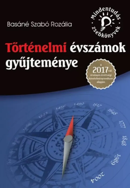 Gyors szállítás Történelmi évszámok gyűjteménye - Mindentudás zsebkönyvek