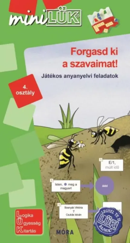 Azonnal elérhető Forgasd ki a szavaimat! - Játékos anyanyelvi feladatok 4. osztály - MiniLÜK