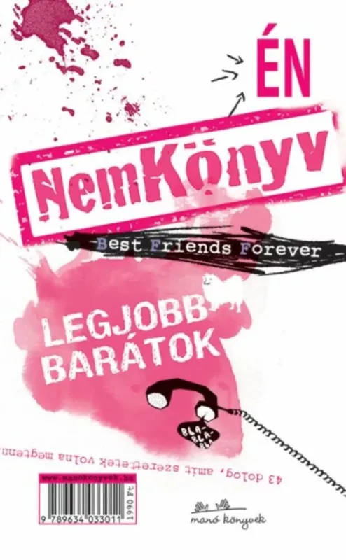 Outlet Nemkönyv: legjobb barátok - Két könyv tépőzárral