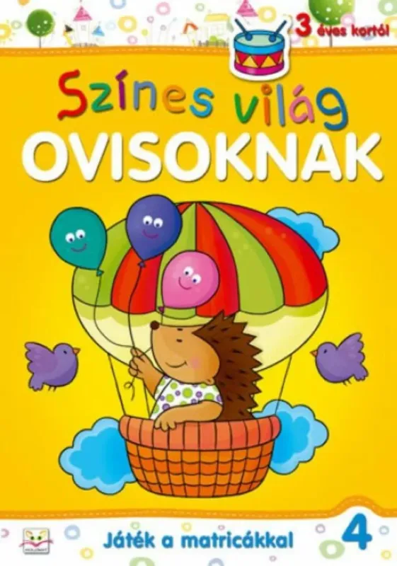 Színes világ ovisoknak 4. - Játék a matricákkal Prémium