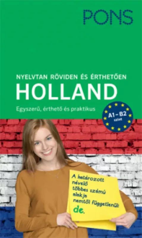 PONS Nyelvtan röviden és érthetően - Holland - A1-B2 szint (Nyelvkönyv) Akció