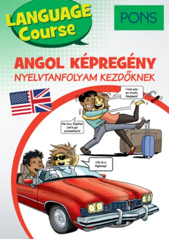 Újdonság Pons - angol képregény nyelvtanfolyam kezdőknek