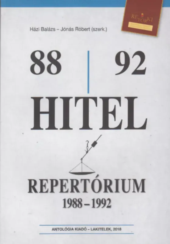 Olcsó Hitel repertórium 1988-1992 - Házi Balázs - Jónás Róbert