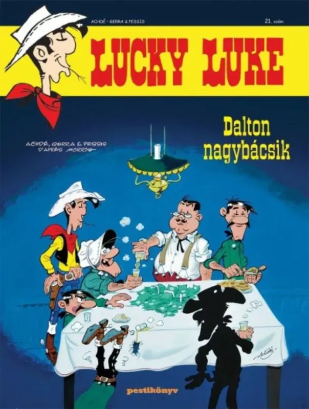 Nézd meg most Lucky Luke 21. - Dalton nagybácsik - Képregény