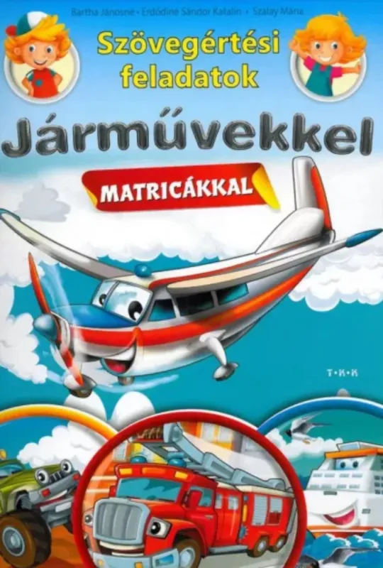 Szövegértési feladatok - Járművekkel Prémium