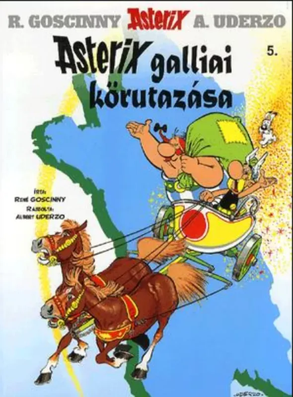 Gyors szállítás Asterix 5. - Asterix galliai körutazása - René Goscinny - Albert Uderzo