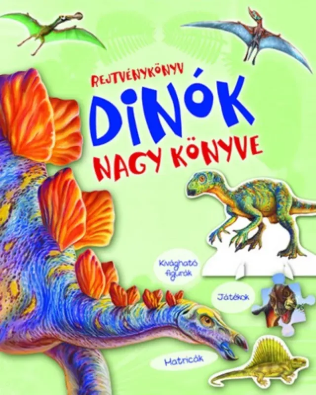 Alacsony ár Rejtvénykönyv - Dinók nagy könyve