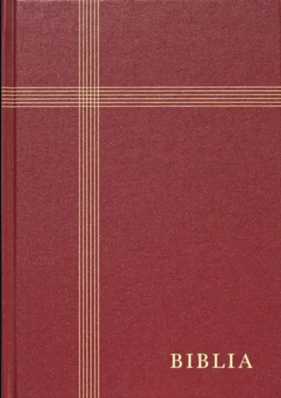 Gyors szállítás Biblia - Revideált új fordítás - Középméretű, vászon, bordó