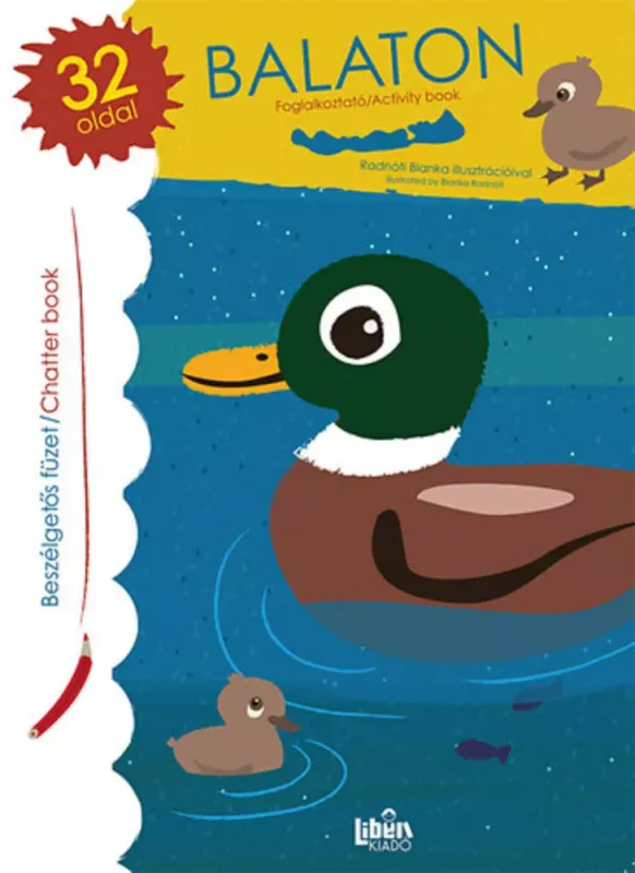 Balaton foglalkoztató - Activity book Legkelendőbb