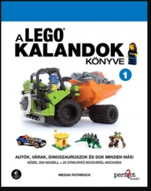 Akció A LEGO kalandok könyve 1. - Autók, várak, dinoszauruszok és sok minden más!