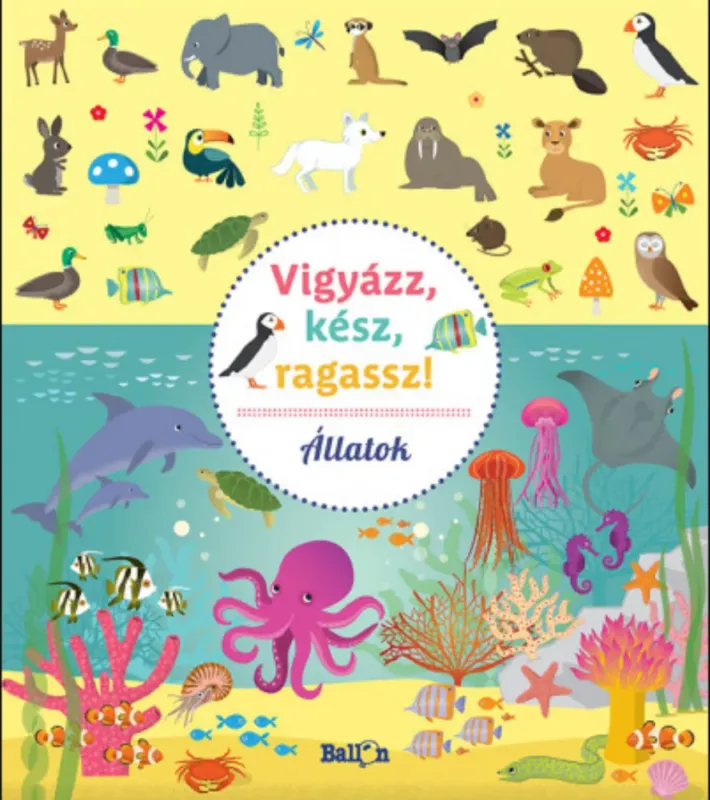 Vigyázz, kész, ragassz! - Állatok Prémium