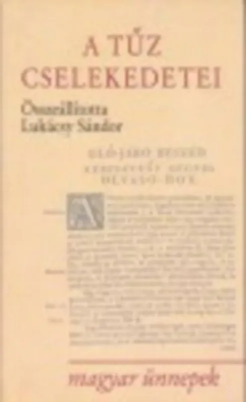 A tűz cselekedetei Biztonságos fizetés