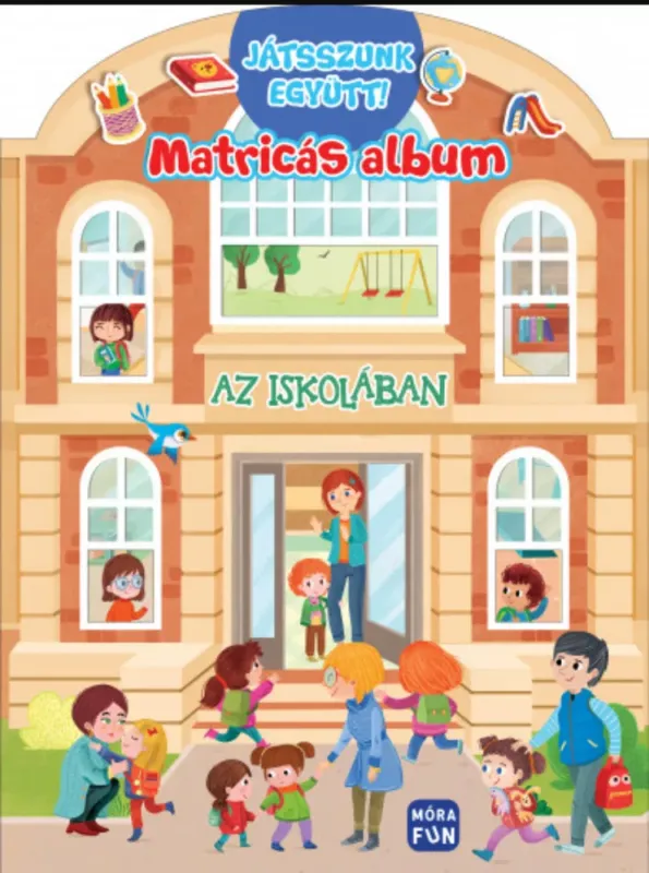 Az iskolában - Játsszunk együtt! - matricás album Bestseller