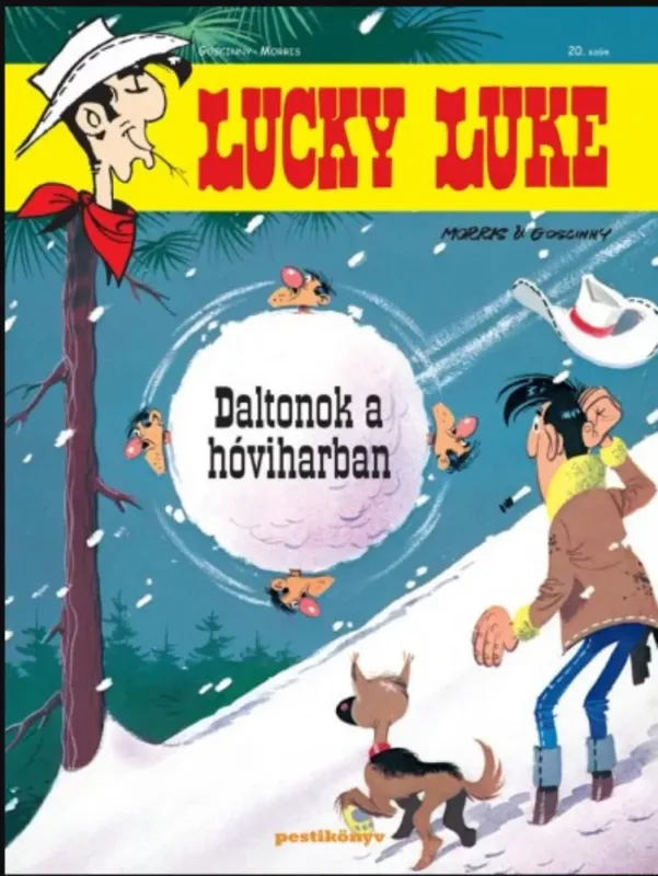 Szezonális akció Lucky Luke 20. - Daltonok a hóviharban - Képregény - René Goscinny