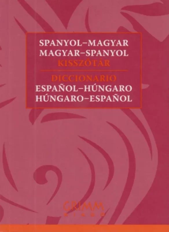 Szuper akció Spanyol - magyar, magyar-spanyol kisszótár - Dorogman György