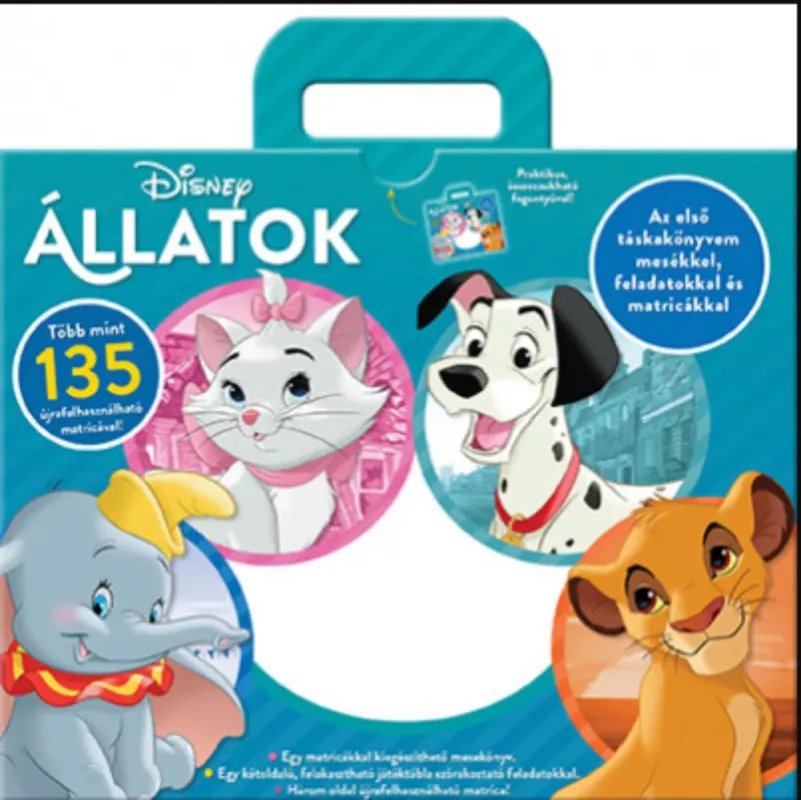 Disney: Állatok - Táskakönyv Szuper akció