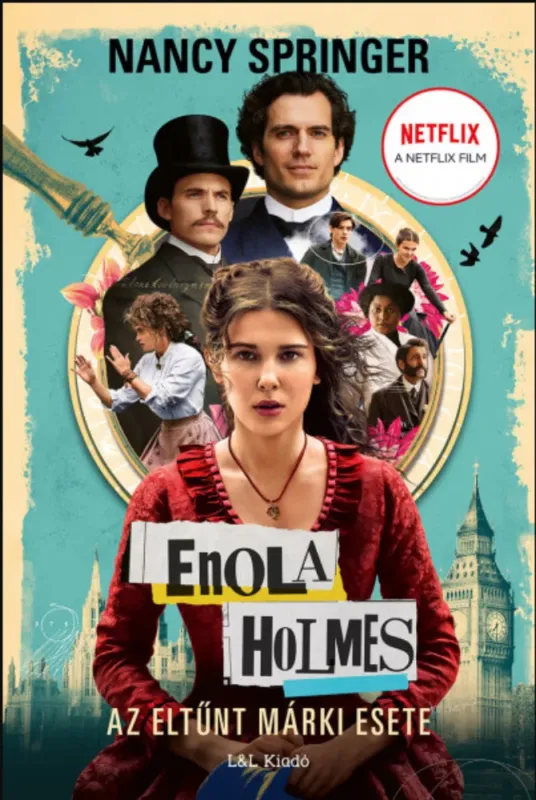 Enola Holmes - Az eltűnt Márki esete - Nancy Springer Újdonság