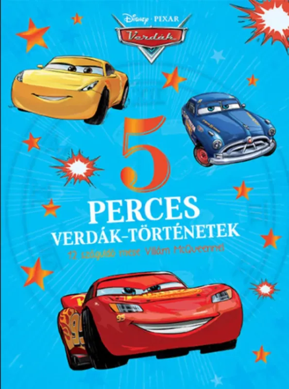 Különleges ajánlat 5 perces Verdák-történetek - 12 száguldó mese Villám McQueennel