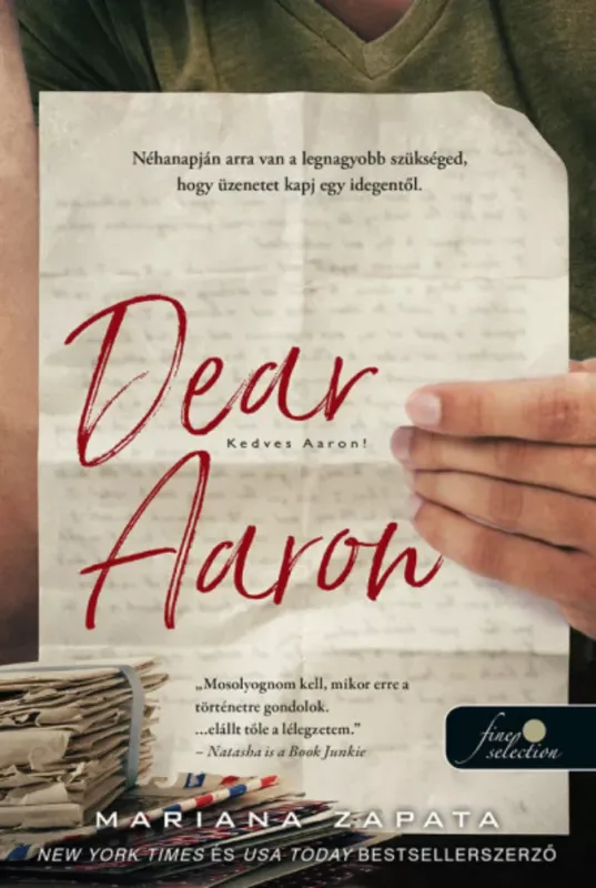 Biztonságos fizetés Dear Aaron - Kedves Aaron! - Mariana Zapata