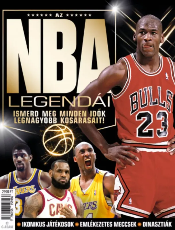 Az NBA legendái - Ismerd meg minden idők legnagyobb kosarasait! Szezonális akció
