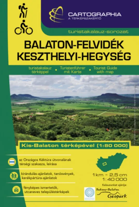 Balaton-felvidék, Keszthelyi-hegység turistakalauz Vedd meg online