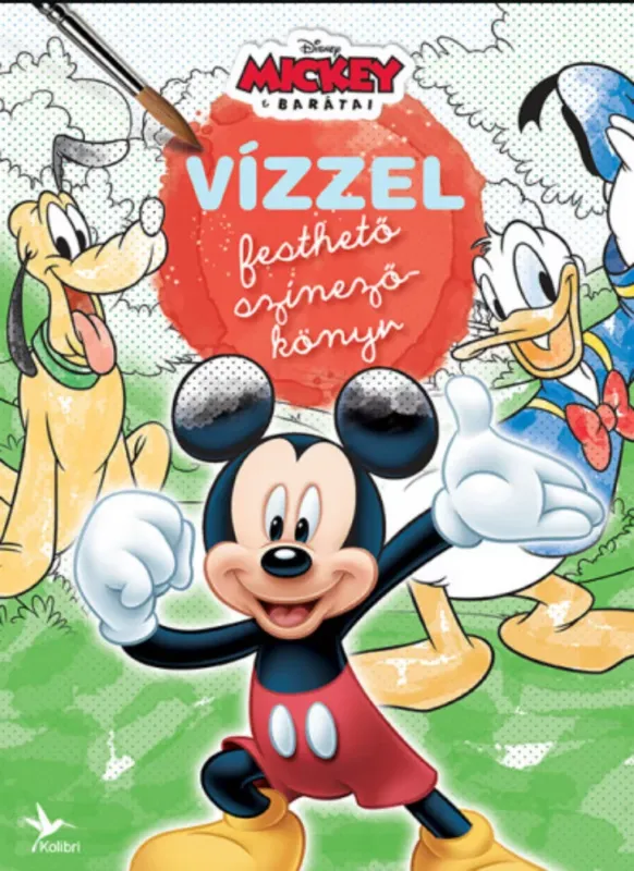 Gyors szállítás Vízzel festhető színezőkönyv - Mickey és barátai
