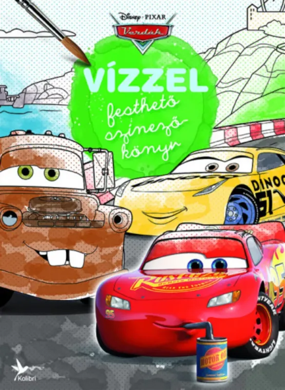 Vízzel festhető színezőkönyv - Verdák Kedvezményes ár