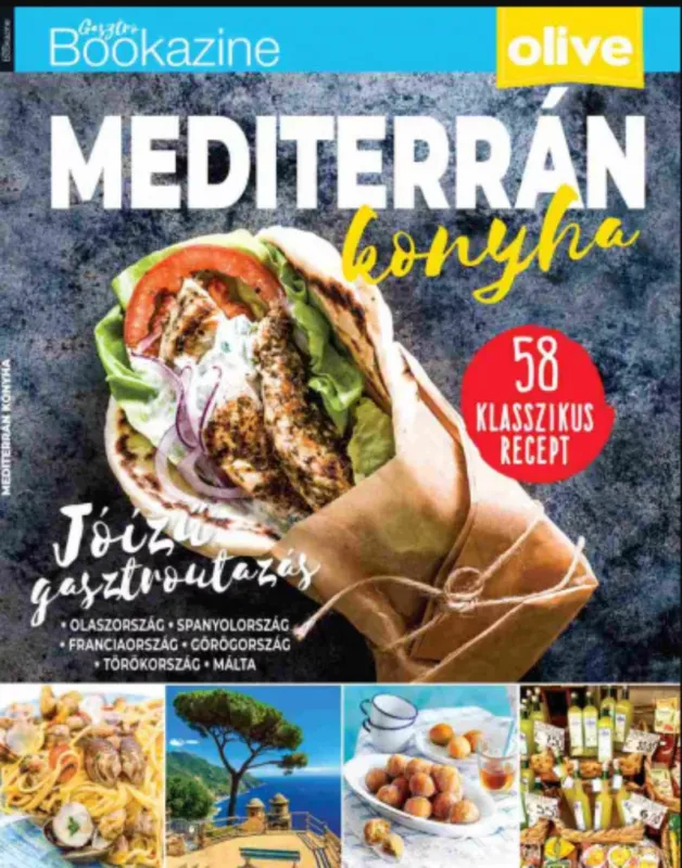 Gasztro Bookazine - Mediterrán konyha Biztonságos fizetés