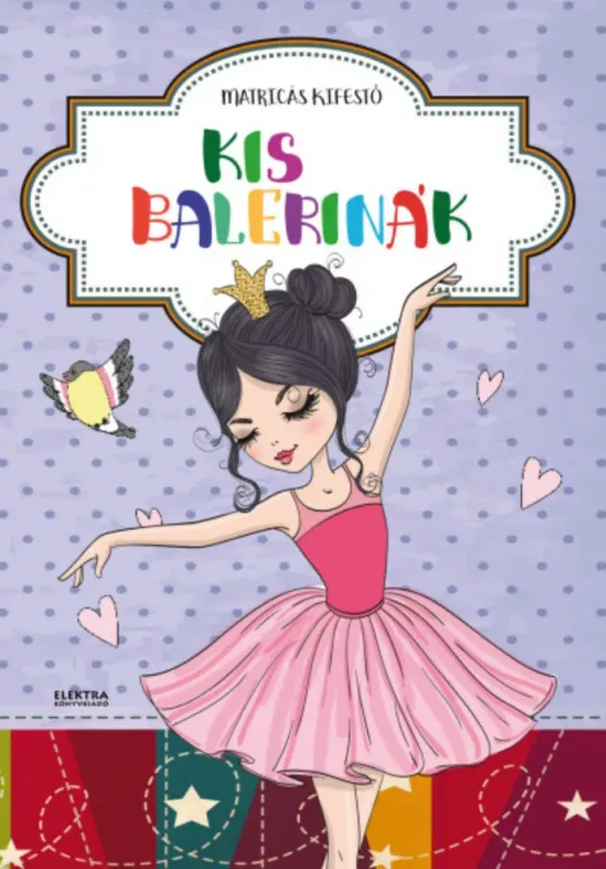 Kis balerinák - Matricás kifestő Árengedmény