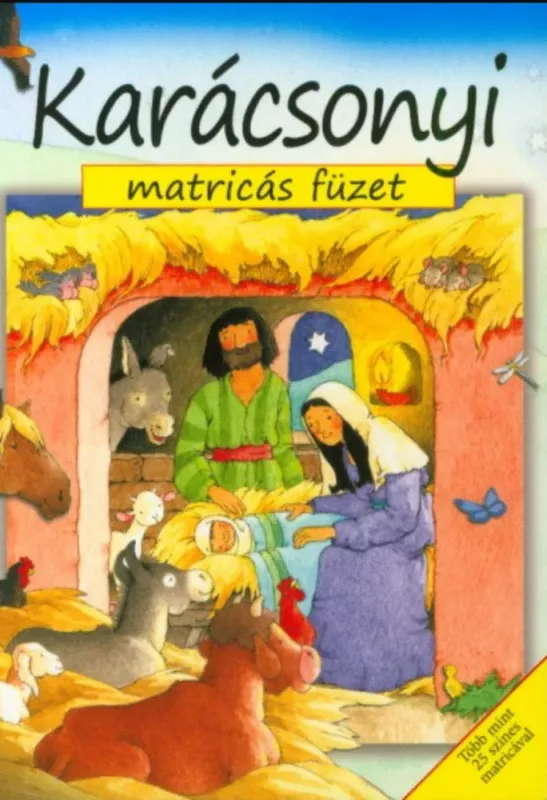 Karácsonyi matricás füzet - Sally Ann Wright Expressz kézbesítés