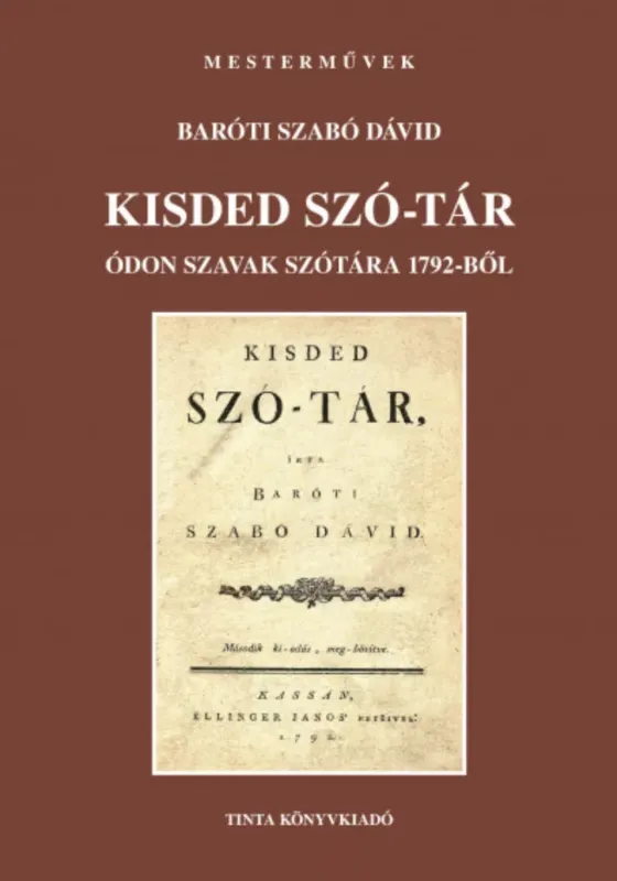 Szuper akció Kisded szó-tár - Baróti Szabó Dávid