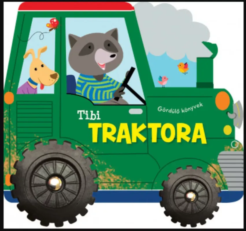 Bestseller Gördülő könyvek - Tibi traktora