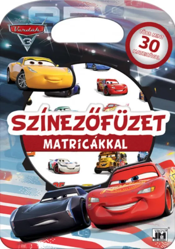 Színezőfüzet matricákkal - Verdák Csak ma