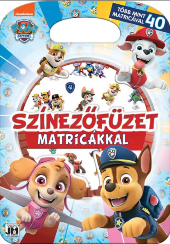 Outlet Színezőfüzet matricákkal - Mancs őrjárat