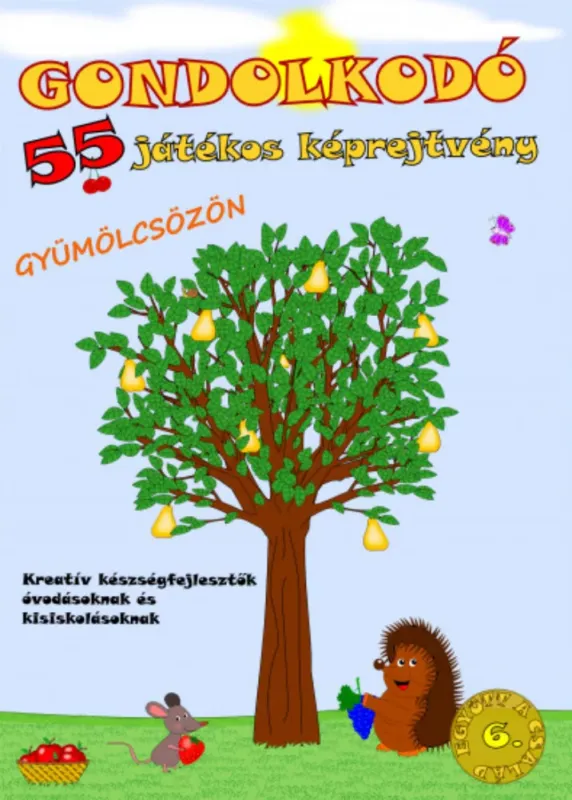 Exkluzív ajánlat Gondolkodó 6. - 55 játékos képrejtvény - Simon József