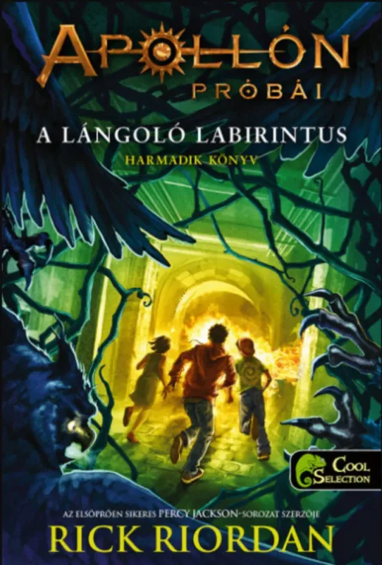 A lángoló Labirintus - Rick Riordan Szuper ajánlat