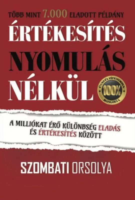 Árcsökkenés Értékesítés nyomulás nélkül - Szombati Orsolya
