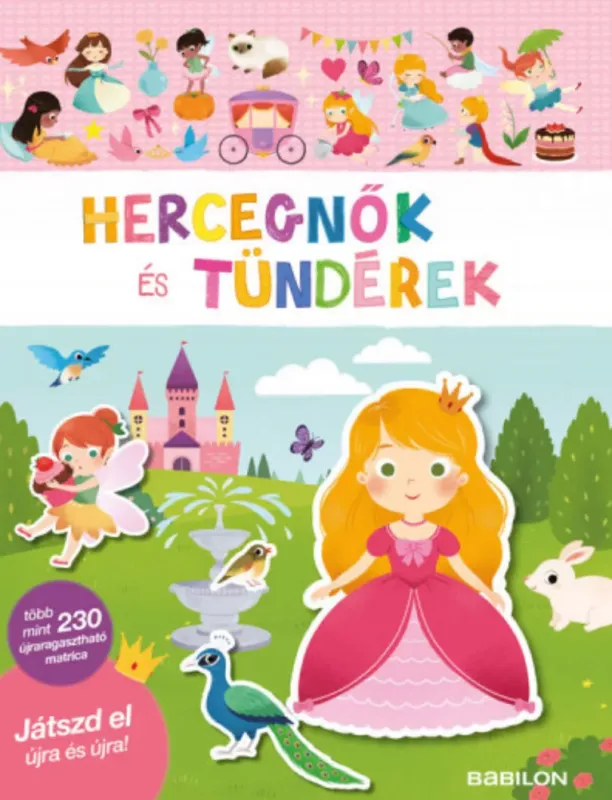 Matricás füzet - Hercegnők és tündérek Árcsökkenés
