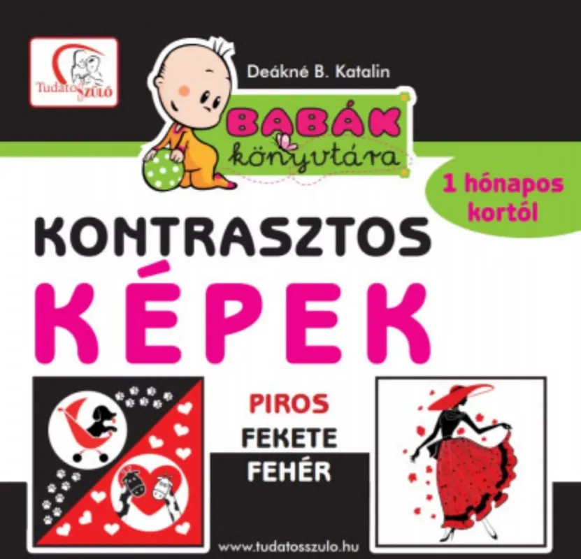 Kontrasztos képek - Babák könyvtára - Deákné B. Katalin Olcsóbb