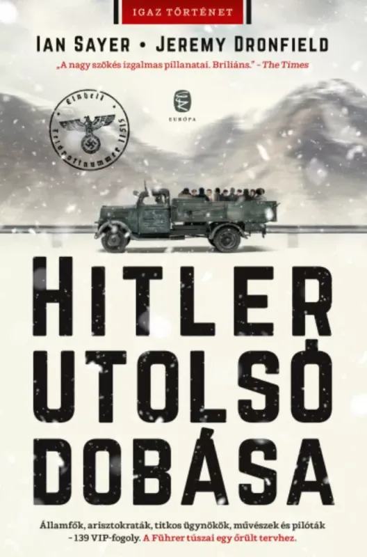 Olcsó Hitler utolsó dobása - Jeremy Dronfield - Ian Sayer