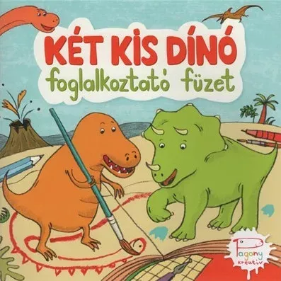 Biztonságos fizetés Két kis dínó foglalkoztató füzet