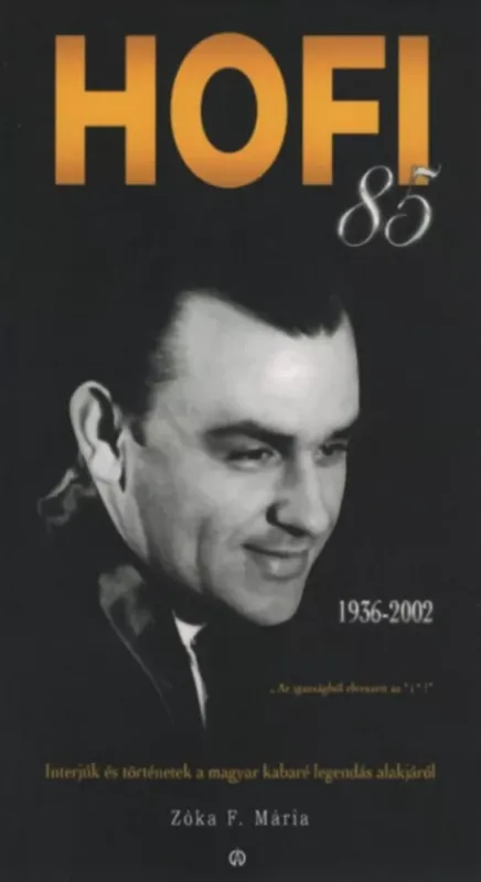 Újdonság HOFI 85 - Pusszantás mindenkinek - Zóka F. Mária