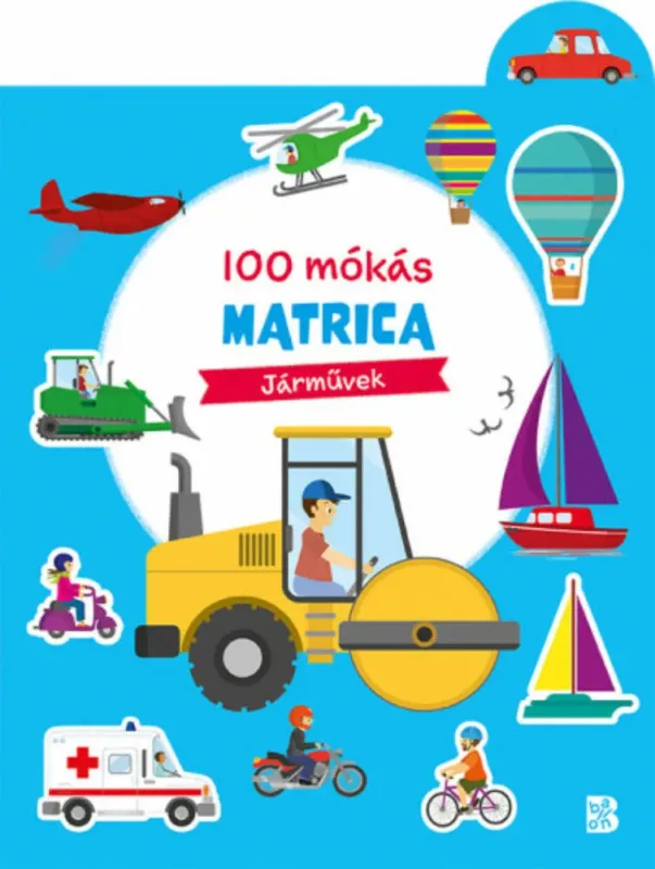 100 mókás matrica - Járművek Kedvezményes ár