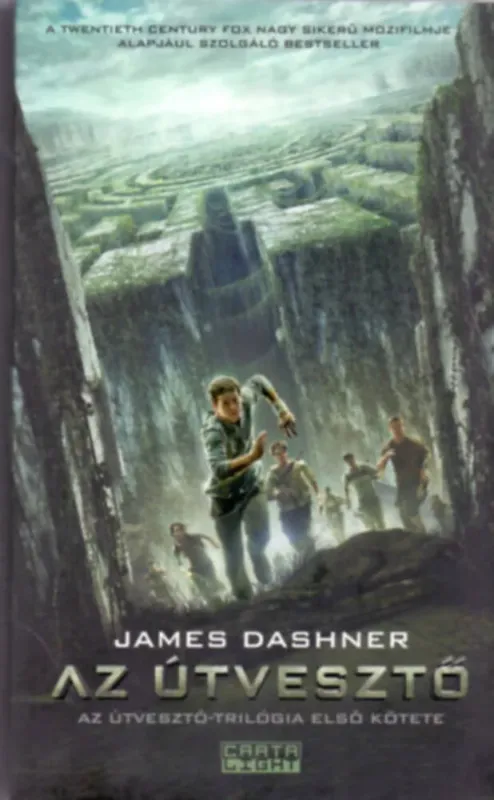 Az útvesztő - James Dashner (filmes borító) Legkelendőbb
