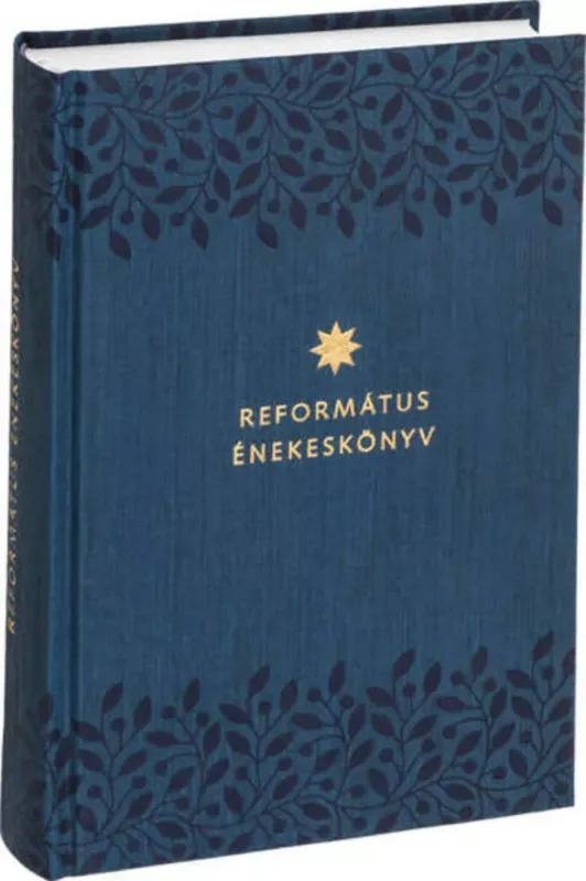 Református énekeskönyv, nagy méretű (sötétkék, mintás) Azonnal elérhető
