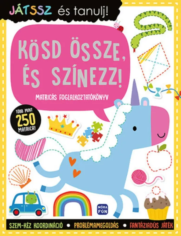 Játssz és tanulj! - Kösd össze, és színezz! Azonnali szállítás